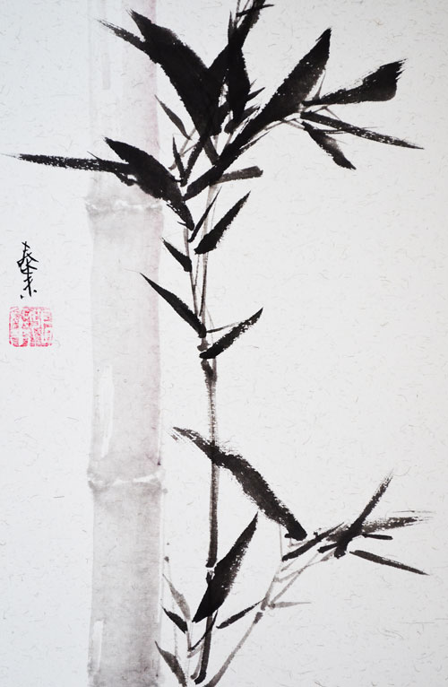 Traditioneller Chinesischer Tintenstab - Sumi Tusche Für Kalligraphie & Malerei